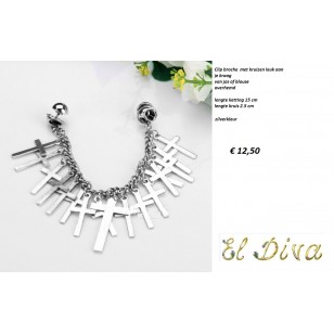 Revers Kruis Broche